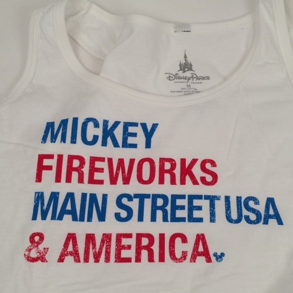 Disney Parks- Patriotic Tank Top